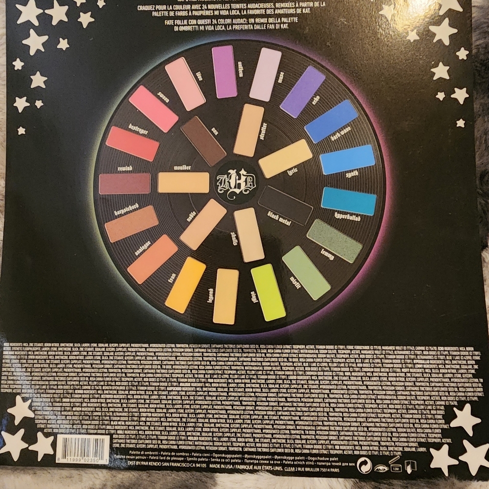 Kat Von D Mi Vida Loca Colorful Eyeshadow Palette, NWT - Picture 5 of 5